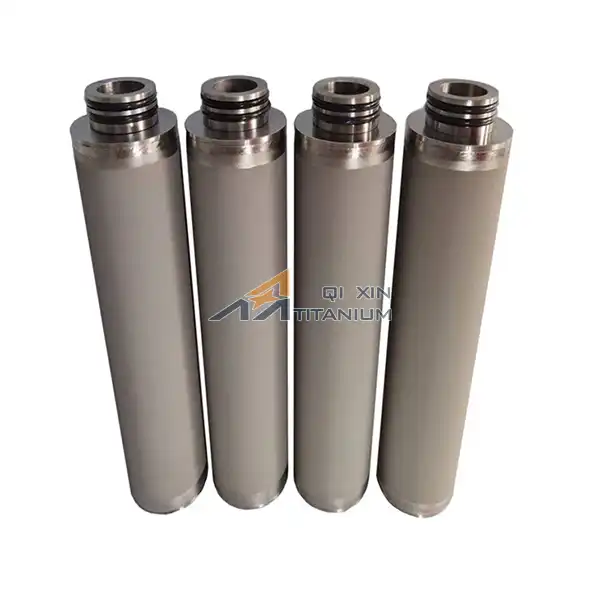 sintered metal filter tube